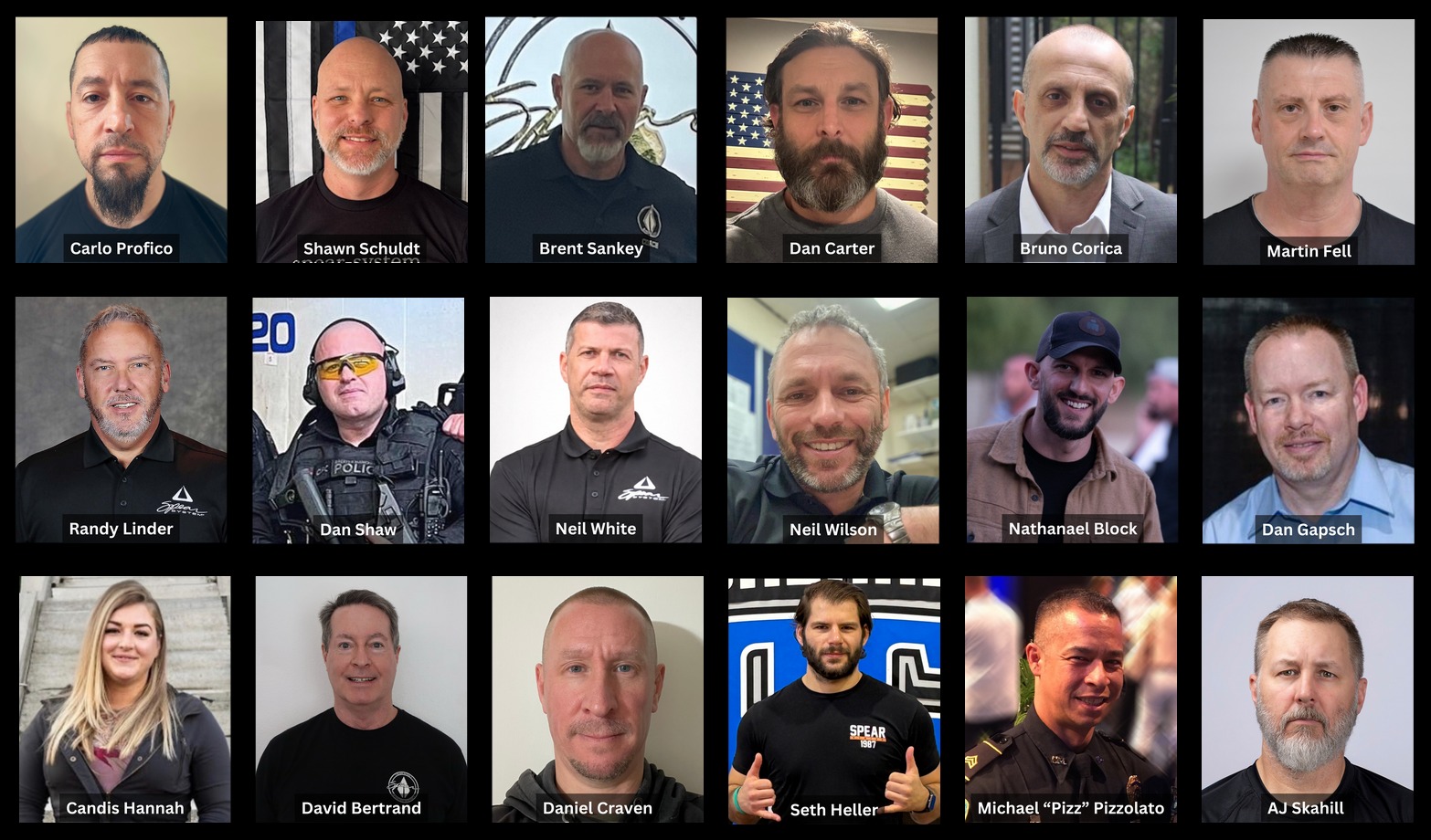 The BTS Mobile Training Team — Coach Blauer's certified SPEAR System instructors